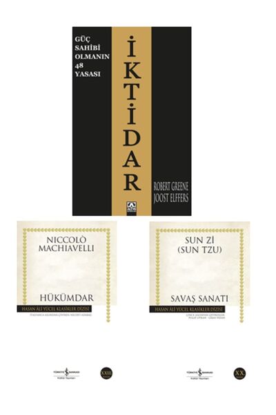 Altın Kitaplar İktidar / Hükümdar / Savaş Sanatı (3 Kitap)