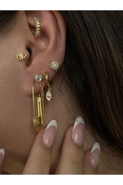 Sade Accessory Zincir Detaylı Küpe Tek