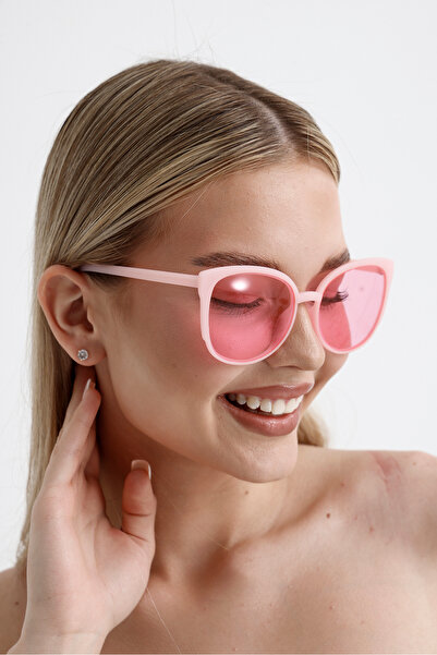 KAMPANİX نيو سيزون بينك كات موديل تريند نظارات شمسية نسائية