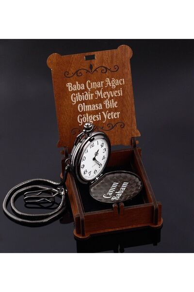 sihirlihediyem Babalar Gününe Özel Köstekli Saat