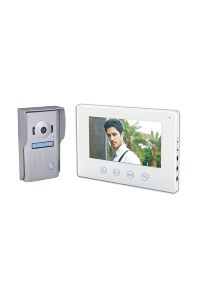 Multitek Rl-b17m 7" Lcd Renkli Görüntülü Diafon-villa Set (villa Kit) Beyaz