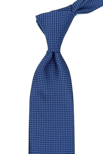 La Pescara Кърпичка с син точков мотив Класическа вратовръзка KK11892