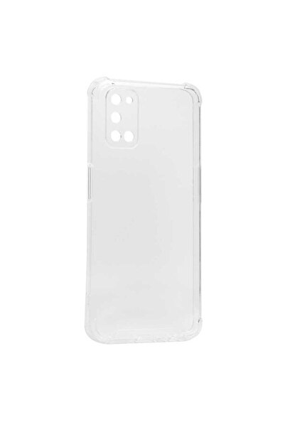 halkhouse Oppo A72 Kılıf NitroAnti Shock Silikon Şeffaf Ultra Korumalı Kapak