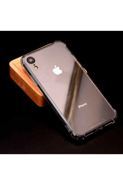 halkhouse Apple iPhone XR Kılıf NitroAnti Shock Silikon Şeffaf Ultra Korumalı...