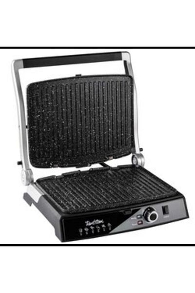 Tantitoni Black Grill and Toaster with Granite Plate