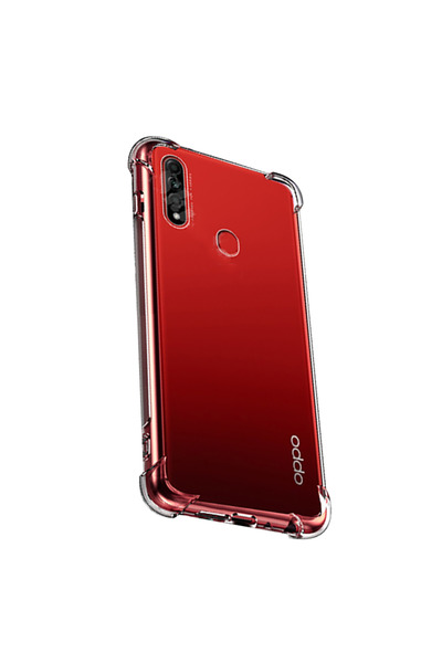 halkhouse Oppo A31 Kılıf NitroAnti Shock Silikon Şeffaf Ultra Korumalı Kapak