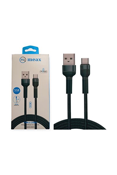 meax 4.1 Amper Type-C Hızlı Şarj Kablosu