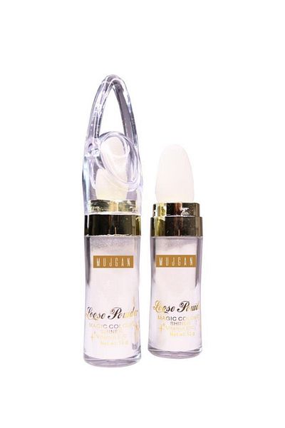 MUJGAN White Colored Body Glitter
