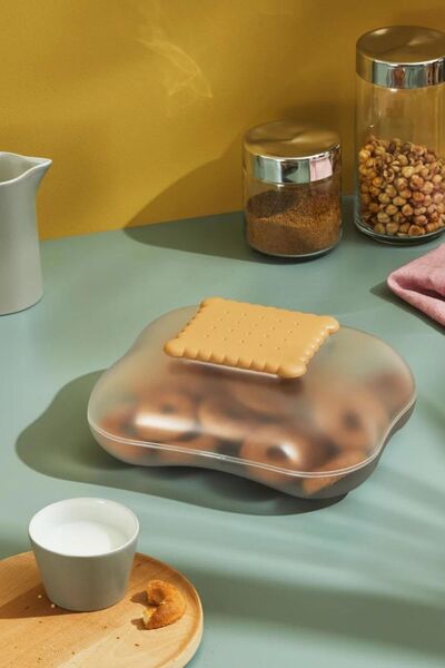 Alessi Mary Bisküvi Saklama Kutusu 28 cm x 22 cm x 11,5 cm