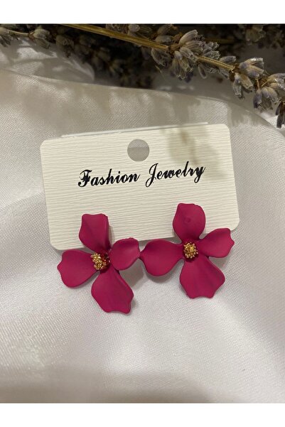 sema aksesuar أقراط نسائية على شكل زهرة - أقراط زهرية - هدية عيد الأم