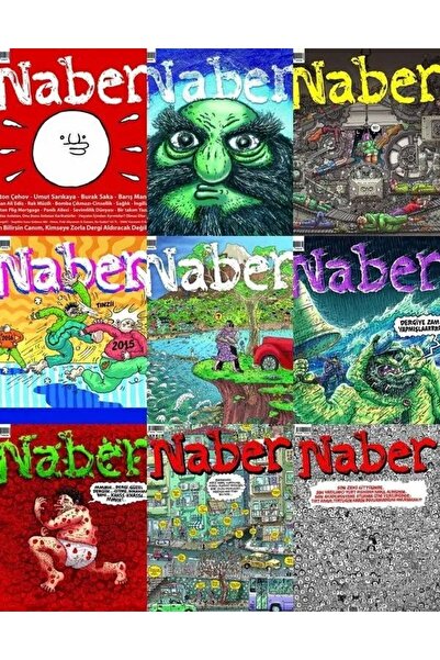 Komikşeyler Yayıncılık Naber Set (9 SAYI 1 POSTER HEDİYELİ) Umut Sarıkaya