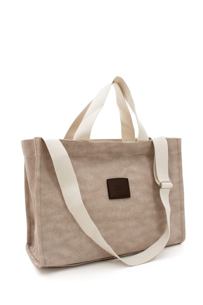 KOÇAK ÇANTA Γυναικεία τσάντα Tote σε χρώμα καμβά - Τσάντα χειρός και ώμου