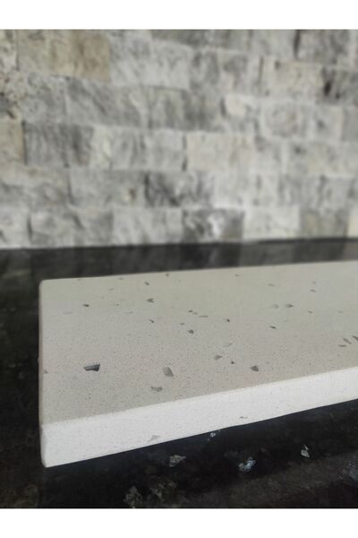 Zeybek Marble Marble Serving & Presentation Plate & Oil Pot Stand