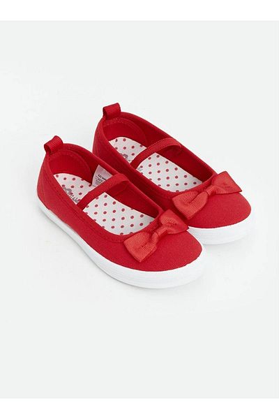 LC Waikiki LCW STEPS Girl's Bow Detailed Ballerinas