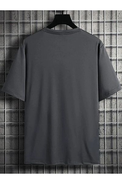 Let's Wear Basic T-shirt with Crew Neck