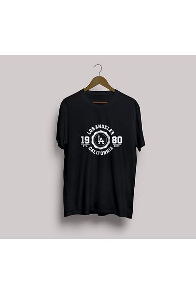 Let's Wear Μπλουζάκι με στάμπα του Λος Άντζελες