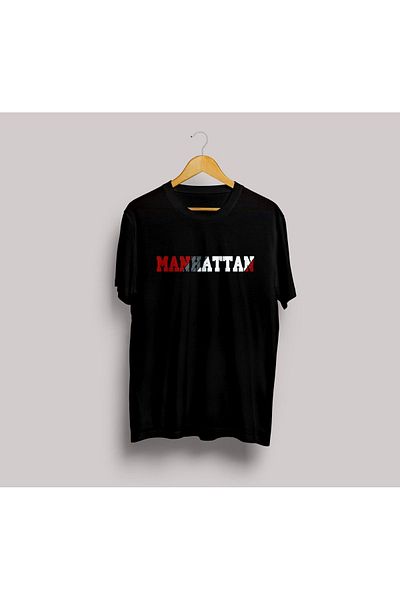 Let's Wear Μπλουζάκι με στάμπα Manhattan Oversize Design