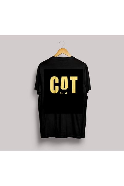 Let's Wear Μπλουζάκι με στάμπα Cat μπροστά-πίσω με σχέδιο Oversize
