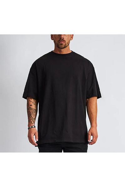 Let's Wear Unisex Oversize Λευκό Tshirt
