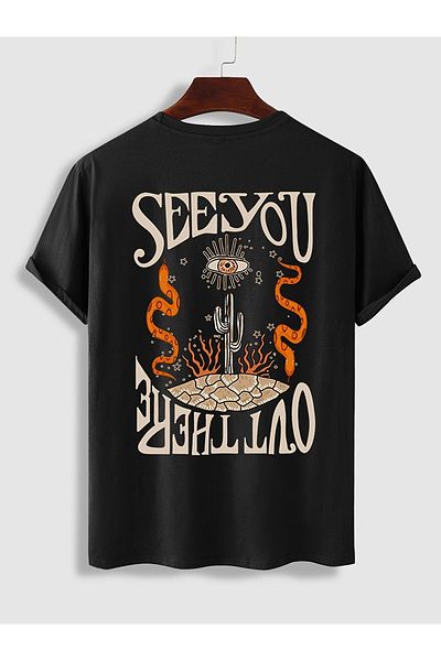 Let's Wear See You Outhere - Μπλουζάκι με λαιμόκοψη Premium