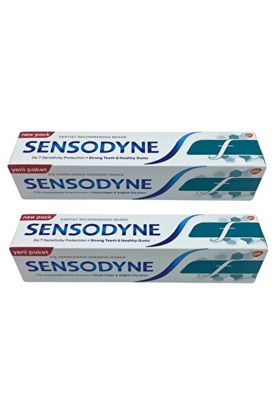Sensodyne F 7/24 حماية ضد الحساسية + اللثة الصحية 100 مل معجون أسنان 2 قطعة