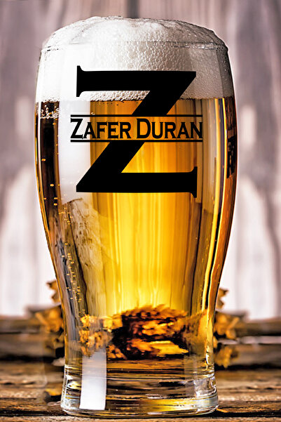 KadehSepeti Kişiye Özel Baş Harf ve İsimli Bıra Bardağı