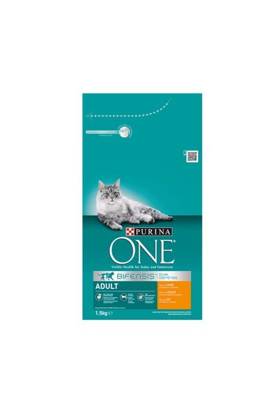 Purina One One Kuru Kedi Maması Tavuklu Yetişkin Kediler 1500 gr