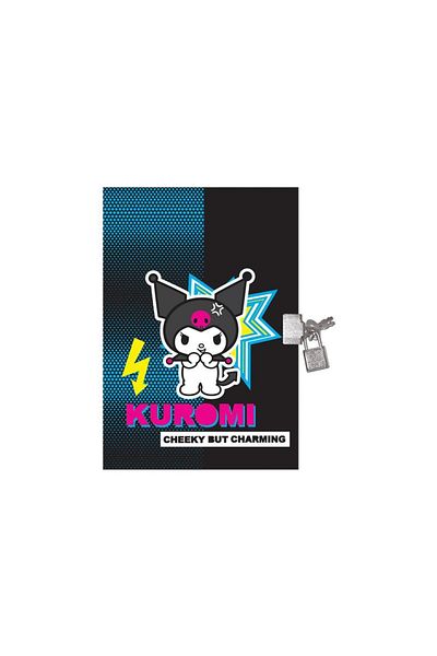 KESKİN COLOR Kuromi 14x20cm Memory Book - Sharp Color, 80 Sheets, Locked, Mixed Color 1 Piece
