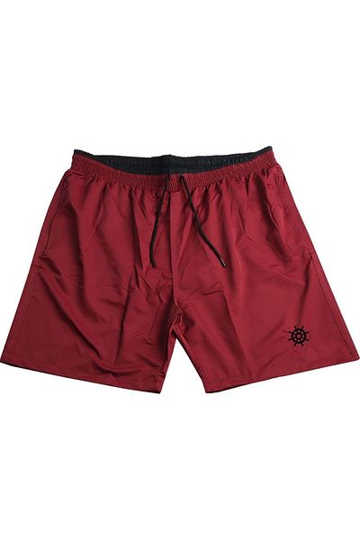 PÖRPIL Men's Printed Zippered Pocket Standard Swim Shorts