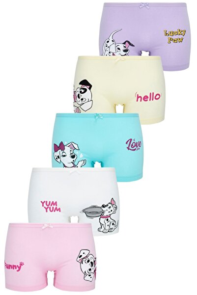 biyokids Боксерки за момичета с щампа на сладки кучета, 5 броя