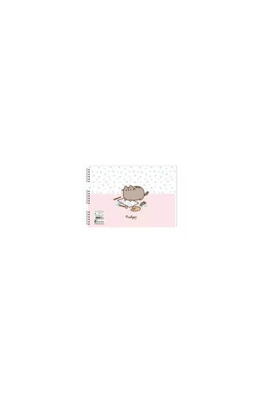 KESKİN COLOR Keskin Color Pusheen Resim Defteri Spiralli 25X35 Cm 15 Yaprak K...