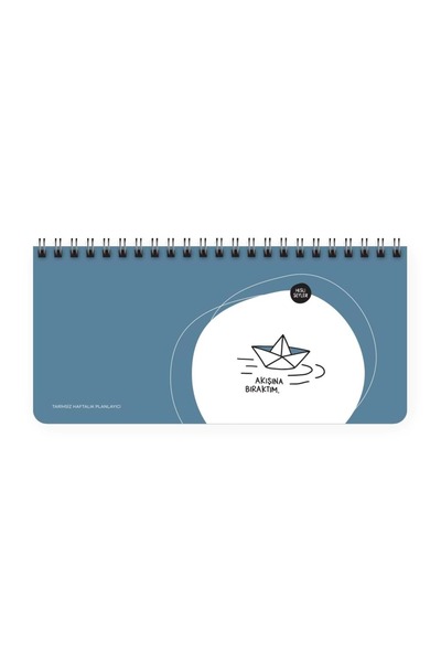KESKİN COLOR Keskin Color Hisli Şeyler Spiralli Planner Akışına Bıraktım 13X2...
