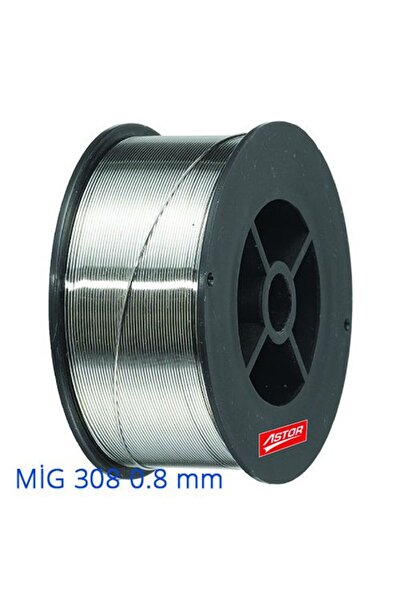 Astor Mig 308 Paslanmaz Kaynak Teli 0.8 mm (12.5 kg Makara)