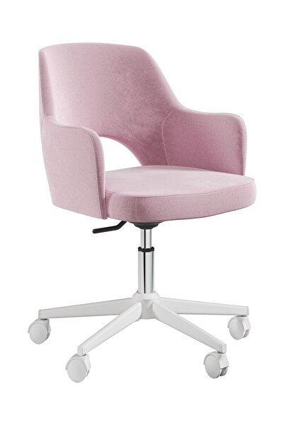 Meltem Fiona Genç Odası Amortisörlü Tekerlekli Çalışma Sandalyesi (PUDRA (3010))