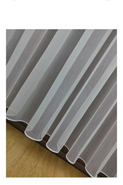 AleynaHome Bamboo Iron-On Tulle Curtain Normal Pleat