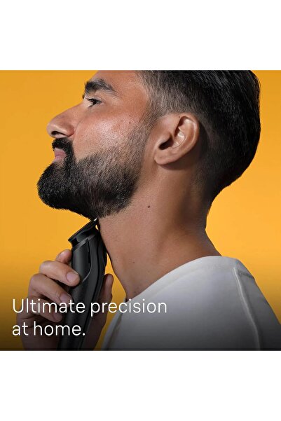 Braun Beard Trimmer Precision Wheel, 5 Styling tools, Ultimate Precision, Zipper Pouch -BT5440