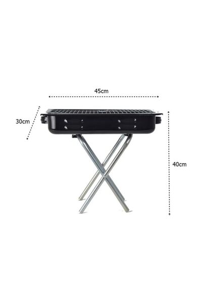 Genel Markalar J77 Zen M3 Seyyar Ayaklı Mangal Küçük Boy