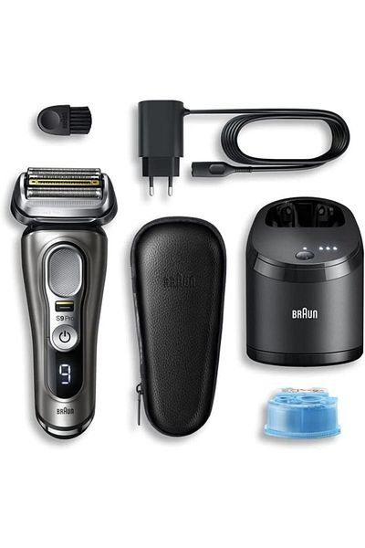 Braun Shaver Series 9 Pro, 5-in-1 SmartCare, Efficient & Gentle, ProLift and travel case - 9465cc