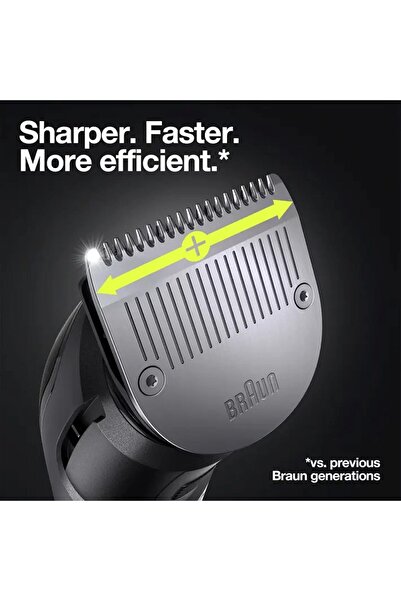 Braun 10-in-1 Multi grooming Kit, AutoSense, ProBlades, 8 Tools, Gillette ProGlide razor - MGK 7331