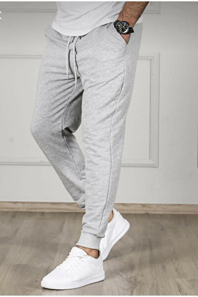 memowear Unisex 2ip Örme Kumaş Paça Ribana Yazlık Eşofman Alt