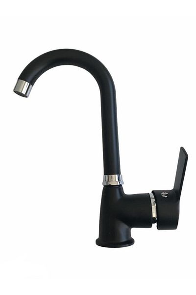 lupobianco Black Kitchen Sink Faucet - Comfortable and Stylish Design