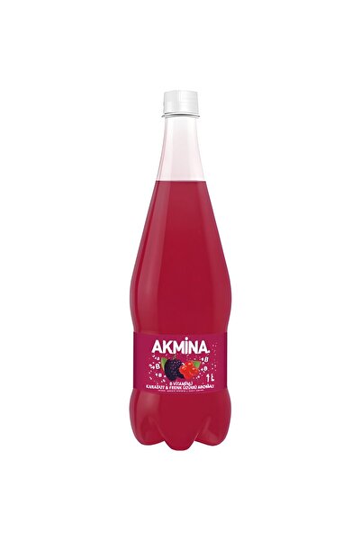 Akmina B Vitaminli Karadut & Frenk Üzümü Aromalı Maden Suyu 4 X 1 Lt