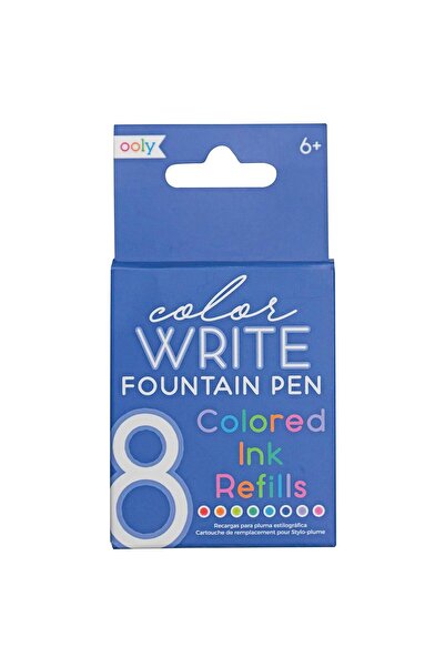 Ooly Fab Fountain 8’li Renkli Mürekkep Yedekleri
