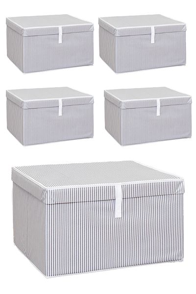 Emofom 5 ΤΕΜ. Maxi Storage - Πτυσσόμενο κουτί κάτω από την αποθήκη (50x40x30 cm)