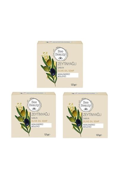 Bee Beauty Olive Oil Mold Soap 125 gr x 3 pieces