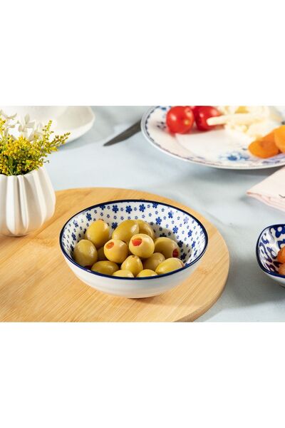 Madame Coco Blue Rêve Blue Petite Bowl - 12x4 Cm