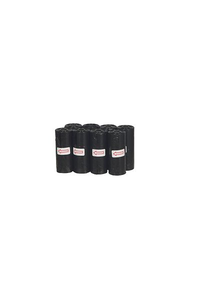 BAMM BAMM Dirty Diaper Bag Bag Size Black 8 Rolls (120 Pieces)