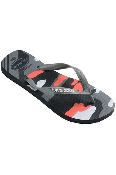 Havaianas كومة. توب كامو نيو جرافيت