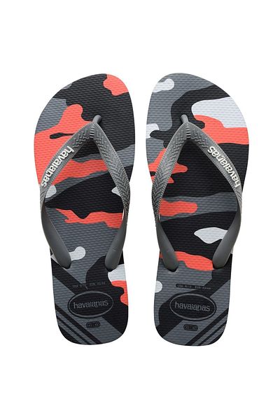 Havaianas كومة. توب كامو نيو جرافيت