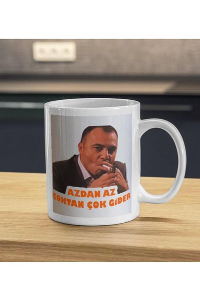 Touz Moda Worm Boutique Y2K Less Is More Multiple for Multiple White Mug Cups
